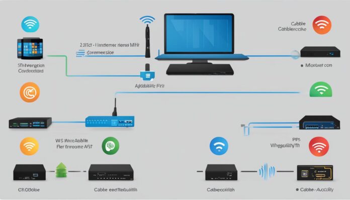 Vergleiche versus thcp vs pppoe en