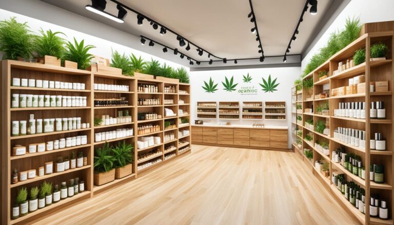 tienda de productos de cáñamo orgánico